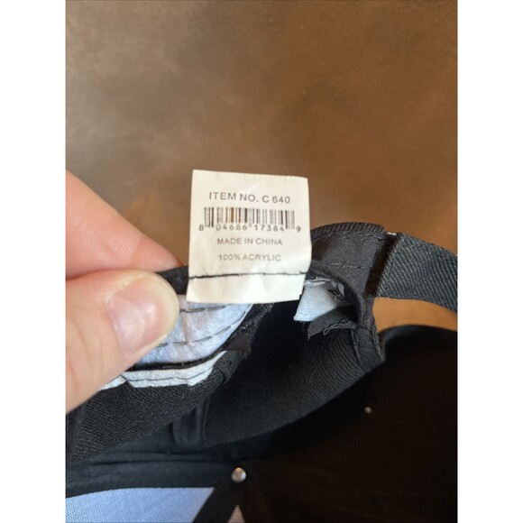 New United States Marine Corps Semper Fi Hat Cap Black Embroidered Adjustable - Picture 11 of 13